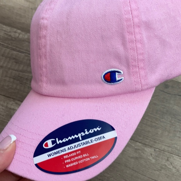 NWT women’s pink champion baseball hat - Picture 3 of 5